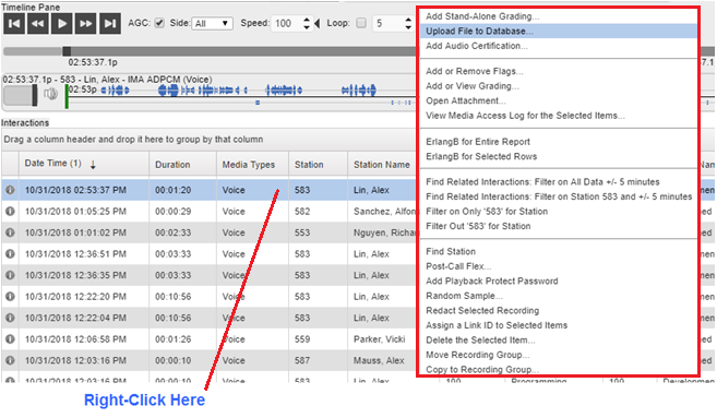 Upload File to Database